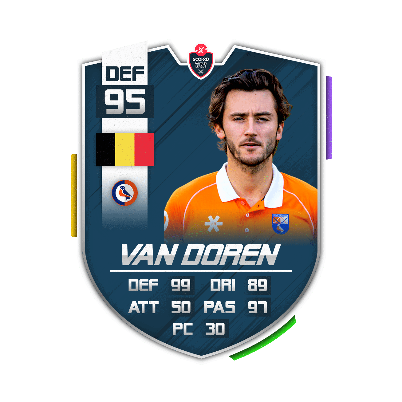 Stay@Home Fantasy Hockey League - Arthur Van Doren - Bloemendaal